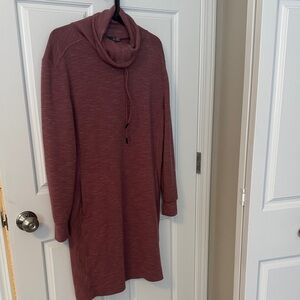 Prana Burgundy Dress